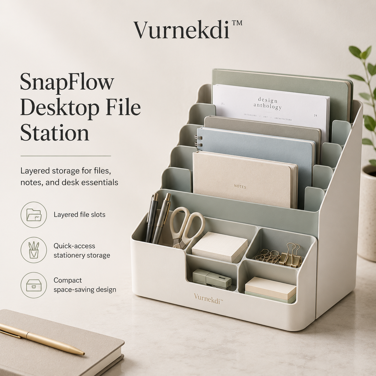 Vurnekdi™ SnapFlow Desktop File Station