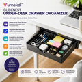 Vurnekdi™ GlideNest Under-Desk Drawer Organizer
