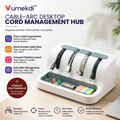 Vurnekdi™ CableArc Desktop Cord Management Hub